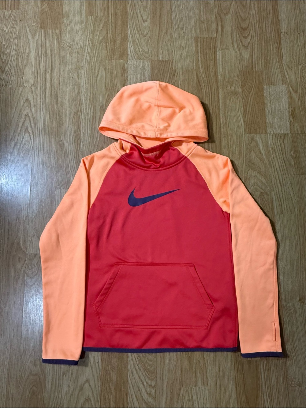 Girl's Youth Nike Pullover Therma Dri-Fit Hoodie Hoody - Size S